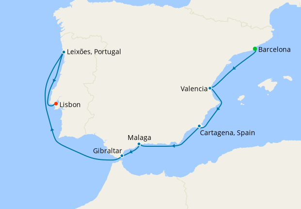 Iberian Gems from Barcelona to Lisbon