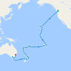 A World Of Islands (Grand Voyage) from Vancouver to Sydney