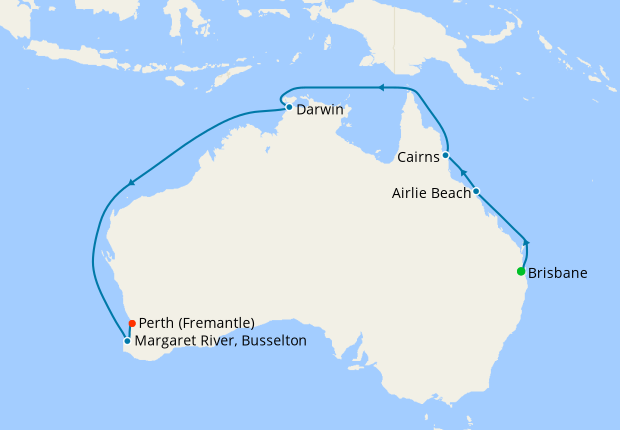 cruises from australia to fiji 2023