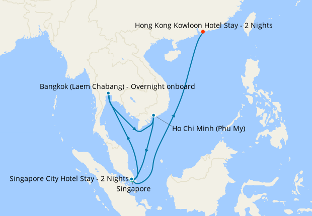 Singapore & Vietnam to Hong Kong with Stays, 11 February 2023 | 15 Nt ...