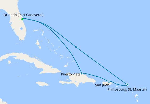 eastern caribbean cruise in november