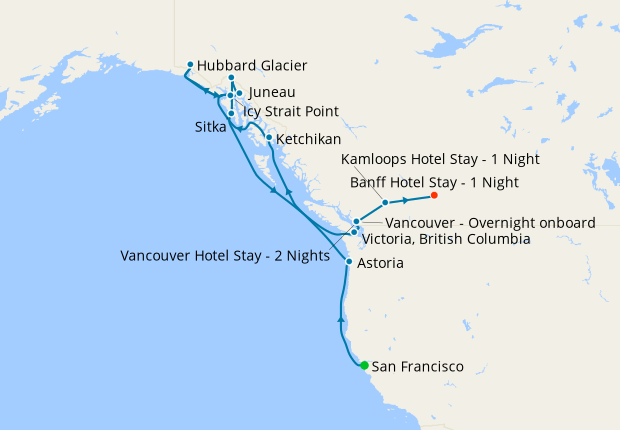 Timeless Towns Of Alaska With Rocky Mountaineer Regent Seven Seas 4th May 22 Planet Cruise