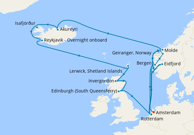 Northern Isles & Norse Legends from Amsterdam