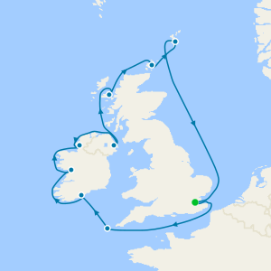British Isles & Ireland Discovery from Tilbury