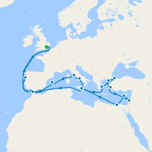 Grand Mediterranean Voyage from Tilbury
