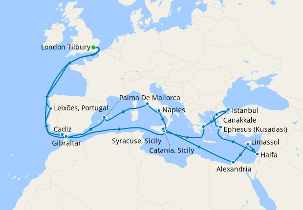 mediterranean cruises in april 2023