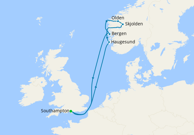 norway cruise from uk 2023