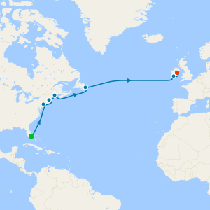 Transoceanic from Fort Lauderdale to Dublin