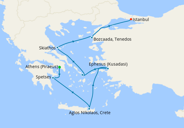 Aegean Allure from Athens