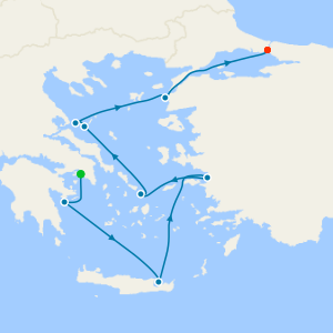 ROYAL SPECIAL INTEREST VOYAGE Aegean Allure from Athens to Istanbul