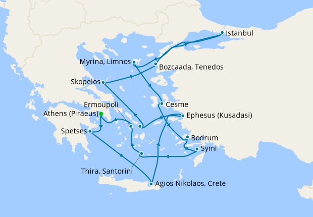 Aegean Allure & Turkish Treasures - Athens Roundtrip