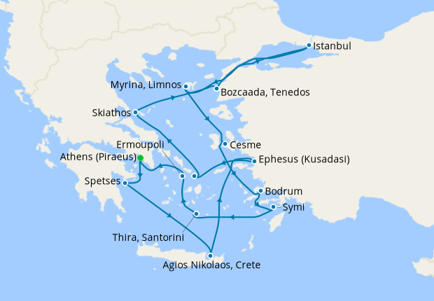 Aegean Allure & Turkish Treasures - Athens Roundtrip