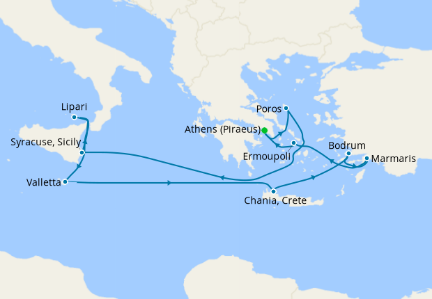 Glories of Ancient Greece - Athens Roundtrip