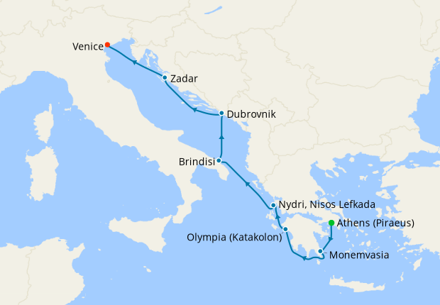 Greece & Dalmatian Delights from Athens