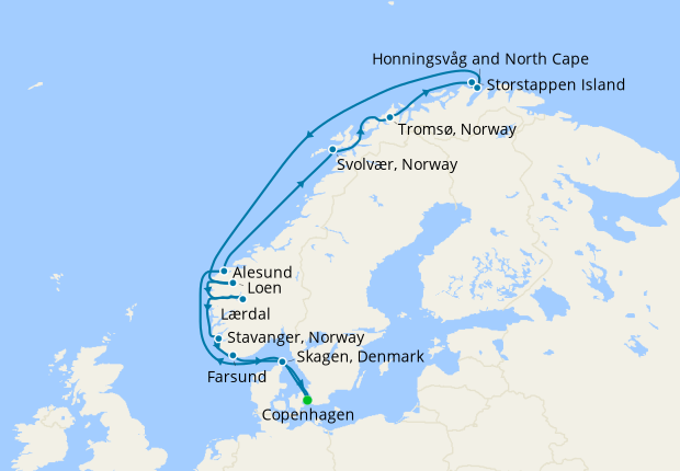 North Sea - Cruising