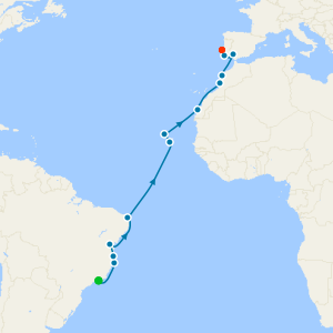 Transoceanic from Rio de Janeiro to Lisbon