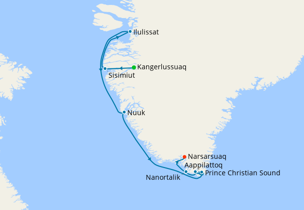 Arctic & Greenland from Kangerlussuaq
