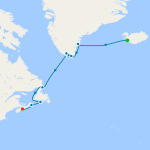 Transoceanic from Reykjavik to Halifax