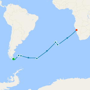 Transoceanic from Puerto Williams to Cape Town