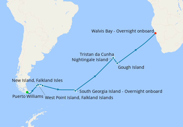 Transoceanic from Puerto Williams to Cape Town