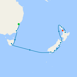 Australia & New Zealand from Sydney to Auckland
