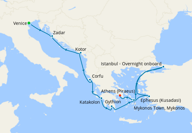 The Traditions of Greece - Venice to Athens