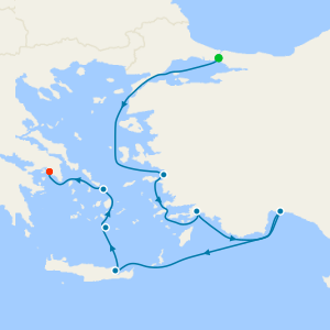 Istanbul & The Turquoise Coast - Istanbul to Athens (Piraeus)