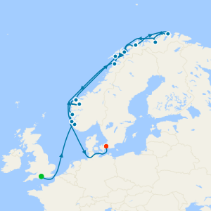 Norway Intensive Voyage from Southampton