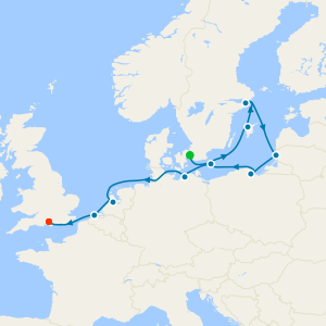 Northern Cities Voyage from Copenhagen