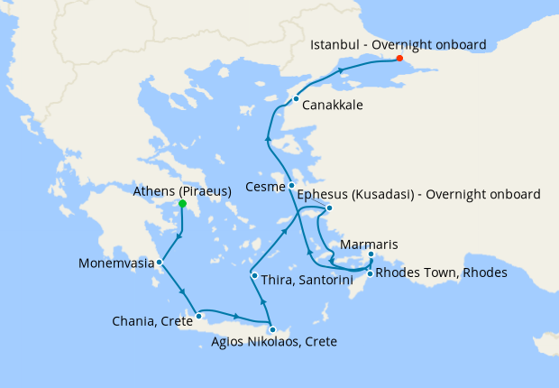 Black Sea Intensive Voyage from Athens