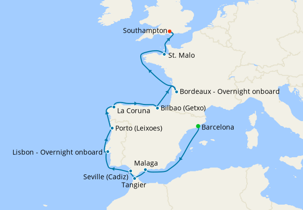 Iberian Gems from Barcelona to Southampton