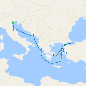 Crossroads & Ionian Grandeur from Venice to Athens