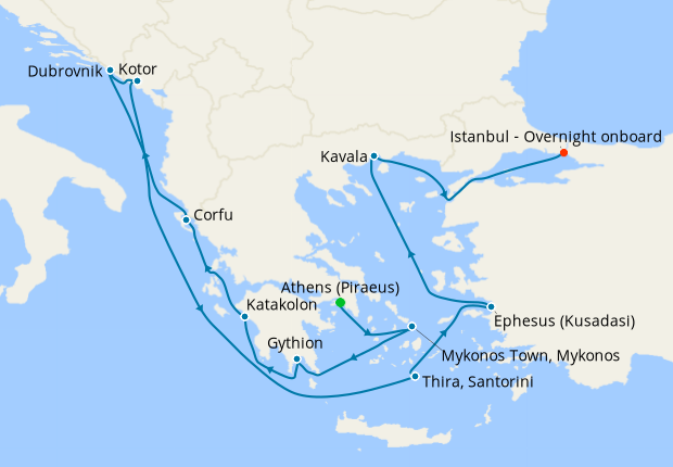 Ancient Lands & Holy Sites from Athens to Istanbul