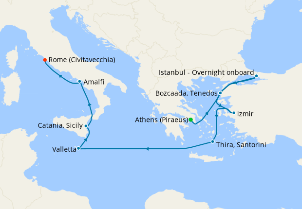 The Delights of Turkey from Athens to Rome