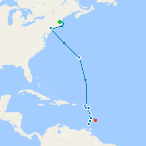 Cape Cod to the Caribbean from Boston to Bridgetown