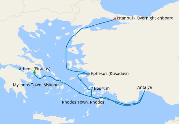Turkish & Hellenic Gems from Athens to Istanbul
