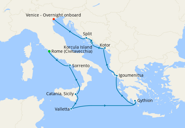 Italian & Dalmatian Darlings from Rome to Venice
