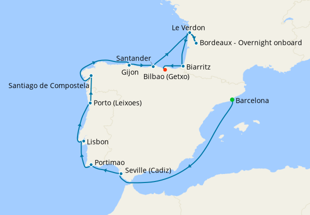 Iberian & French Charisma from Barcelona to Bilbao