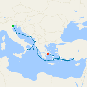 Adriatic & Aegean Stars from Venice to Athens