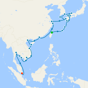 Imperial Asia & the South China Sea from Keelung