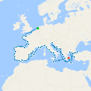 Grand European Explorer from Amsterdam to Athens