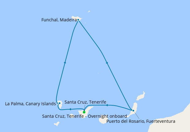 canary island cruise in december