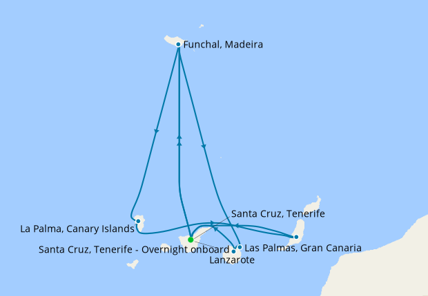 canary islands cruise 2024