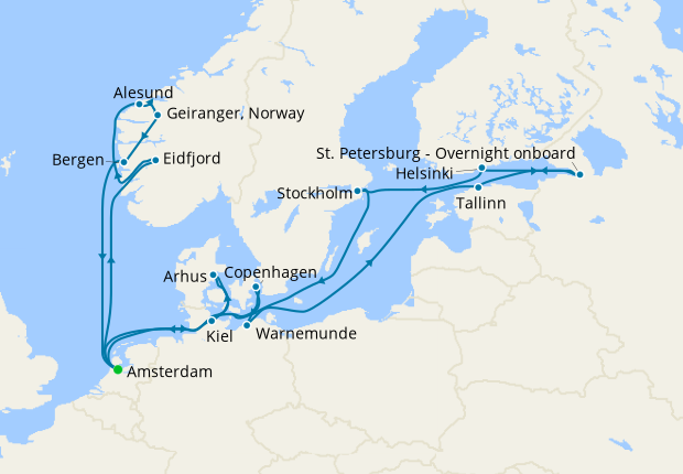 Scandinavian Jewels Norse Legends From Amsterdam Holland America 290966 