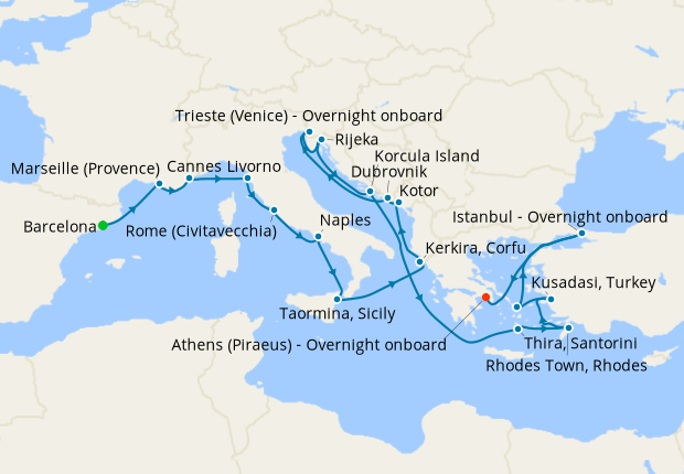 Unveiling The Enchanting Tapestry Of Greek Cruises In The Mediterranean 