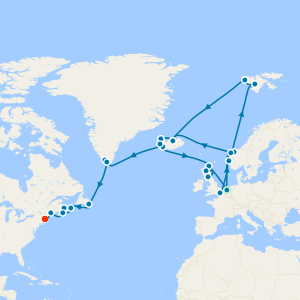 Spitsbergen, Icelandic Fjords & Viking Passage from Rotterdam