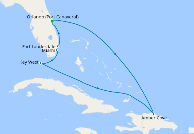 Sunshine State and Sands & 7 Nt Orlando Stay