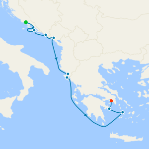 Croatia & the Greek Islands from Split