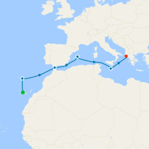 Greek Getaway from Tenerife to Corfu