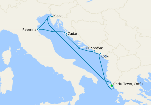 Adriatic Explorer from Corfu